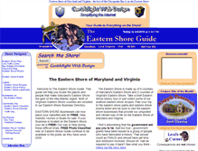 Tablet Screenshot of easternshore.com
